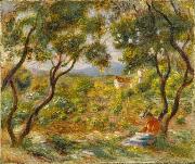 The Vineyards at Cagnes Auguste renoir